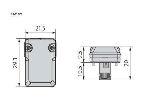 264-628 Mitutoyo SJ-220 U-Wave TIB Bluetooth Transmitter