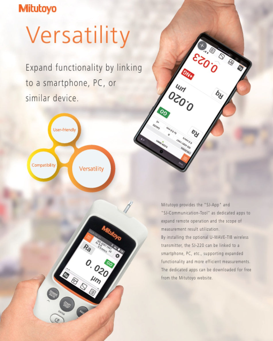 264-628 Mitutoyo SJ-220 U-Wave TIB Bluetooth Transmitter