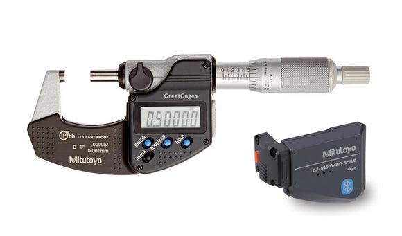 293-330-30-UWBT Mitutoyo Micrometer U-Wave Bluetooth Package Digital Micrometer Mitutoyo   