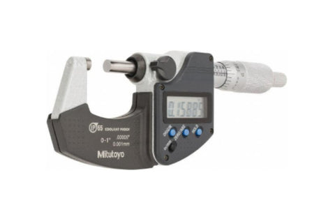 293-340-32-CAL Mitutoyo Coolant Proof Micrometer 0-1