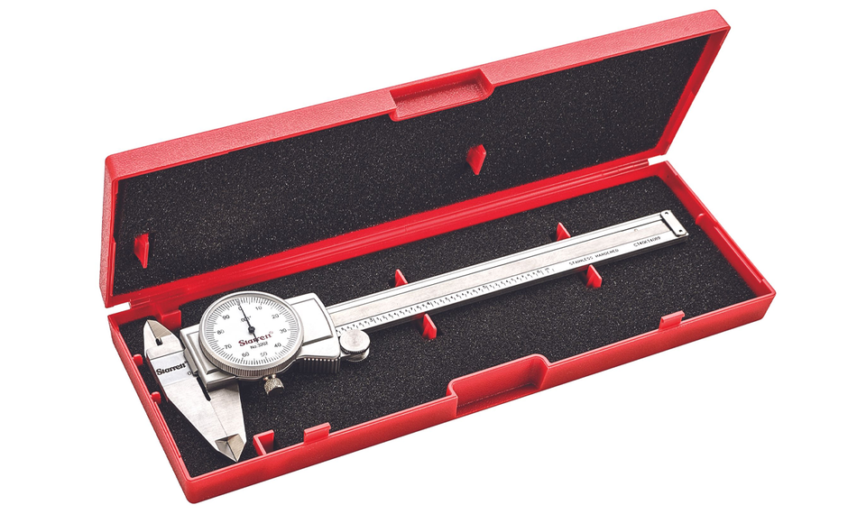 3202-12 Starrett Dial Caliper 0-12"