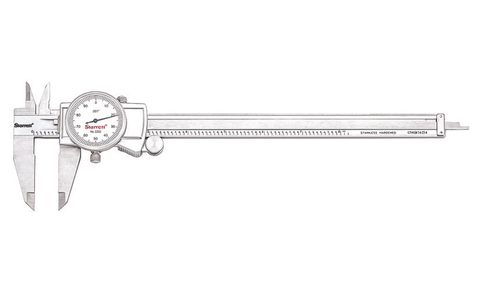 3202-8 Starrett Dial Caliper 0-8