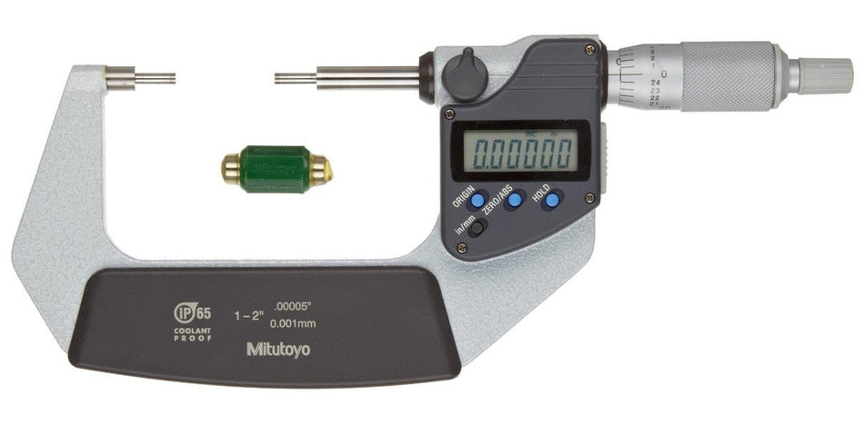 331-352-30 Mitutoyo .118" Spline Micrometer 1-2" Spline Micrometer Mitutoyo   