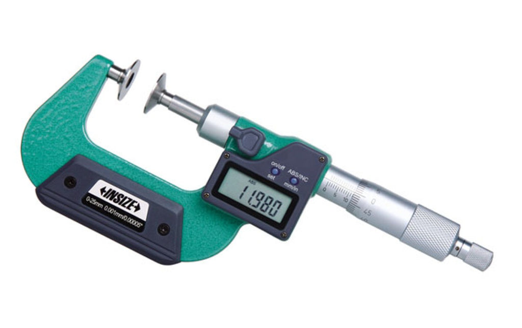 3594-2 INSIZE Digital Disc Micrometer 1-2