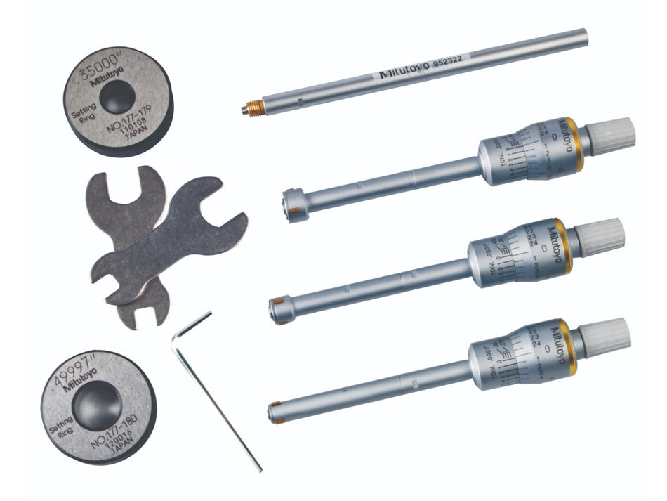 368-916 Mitutoyo Holtest Set, 0.275" - 0.5" Range