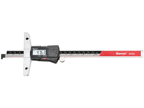 3753A-8/200 Starrett Electronic Depth Gage 0-8