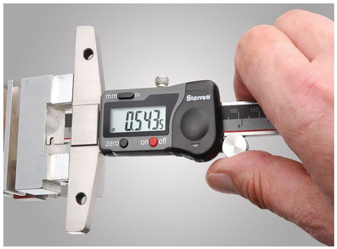 3753A-8/200 Starrett Electronic Depth Gage 0-8