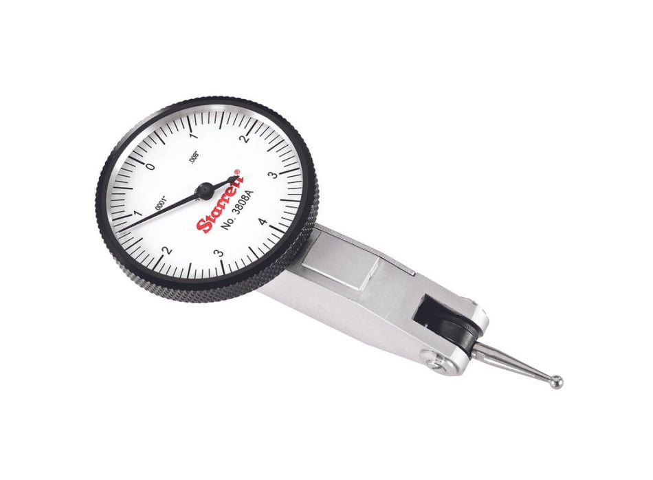 3808A Starrett Dial Test Indicator .008" Range - .0001" Grad