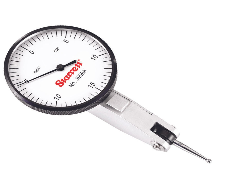 3909A Starrett Dial Test Indicator .030" Range - .0005" Grad
