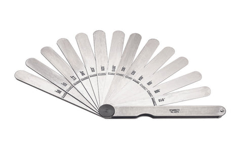 Starrett Feeler Gages - Thickness Gages - Various Sets