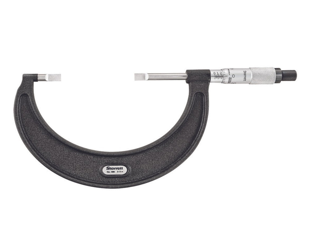 486P-4 Starrett Mechanical Blade Micrometer 3-4