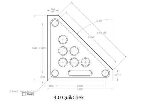 GSG QuikChek for Calibrating CMMs - Various Sizes
