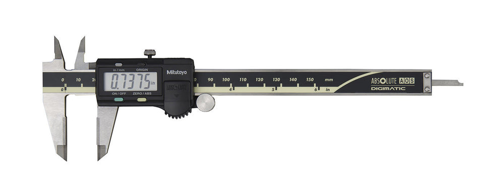 500-175-30 Digital 6" Caliper Carbide OD/ID Jaws Digital Calipers Mitutoyo   
