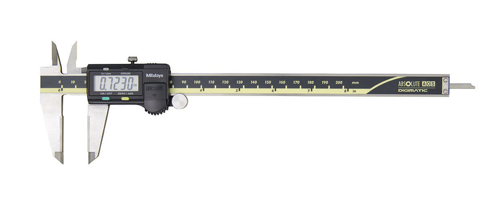 500-176-30 Digital 8" Caliper Carbide OD Jaw Digital Calipers Mitutoyo   