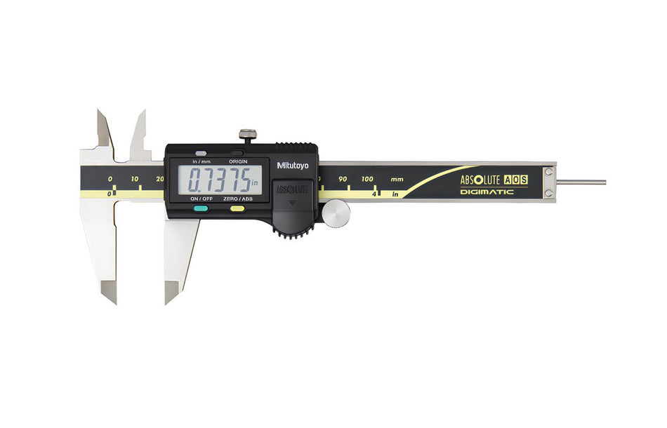 Mitutoyo 500-195-32-CAL, 0-4 inch, Digimatic Caliper with Cal Cert