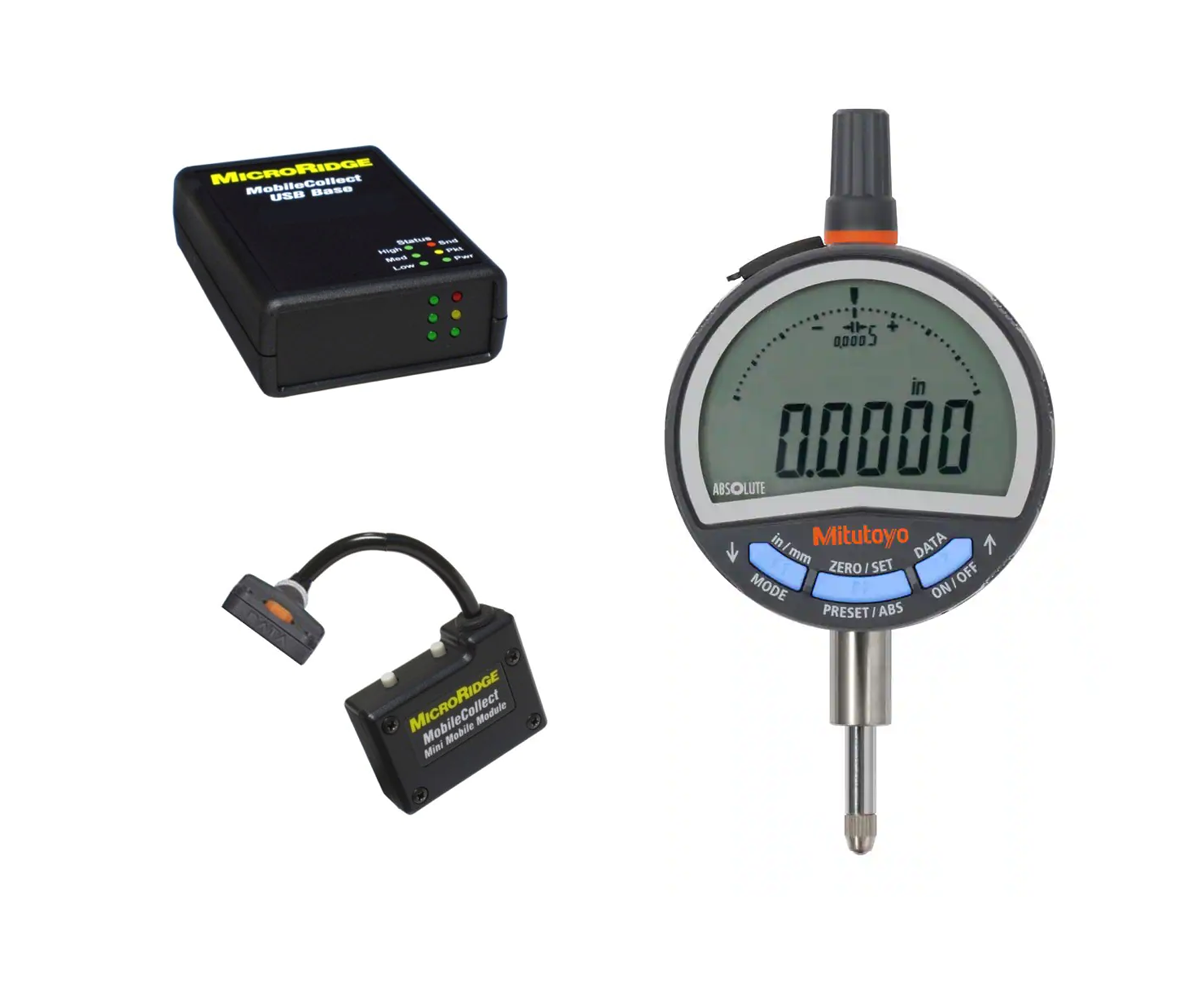 543-717B-MC Mitutoyo Digital Indicator to PC Mobile Collect Wireless P ...