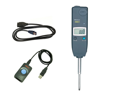 575-121-IP2 Mitutoyo Indicator to PC Package 25mm Range, .01mm Res Mitutoyo Digital Indicator Mitutoyo Without Footswitch  