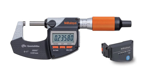 64PKA314 Mitutoyo QuantuMike Micrometer Bluetooth Package, 0-1