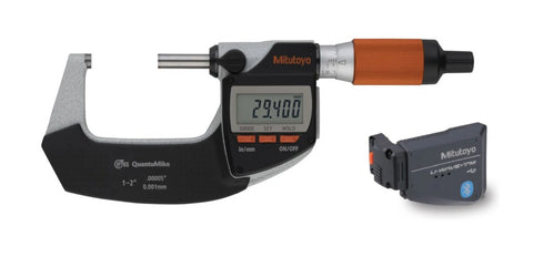 64PKA315 Mitutoyo QuantuMike Micrometer Bluetooth Package, 1-2