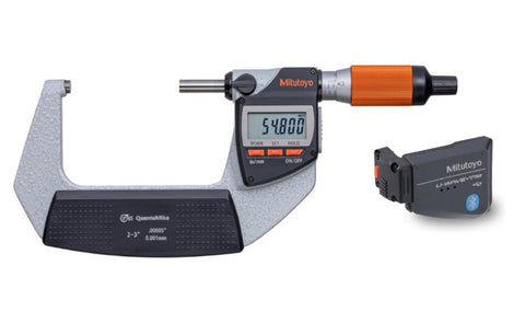 64PKA316 Mitutoyo QuantuMike Micrometer Bluetooth Package, 2-3