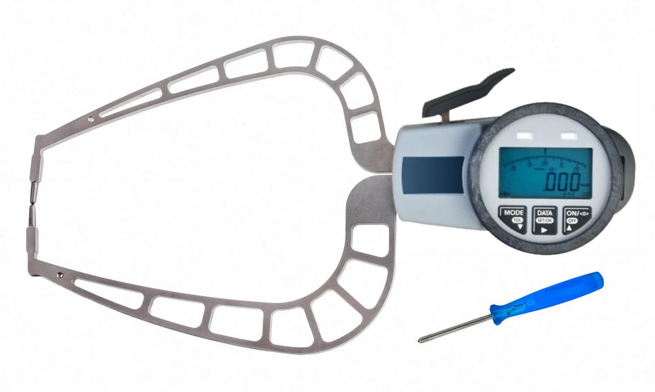 656-104 Electronic Thickness Gage 0-2" Range, 6.57" Reach
