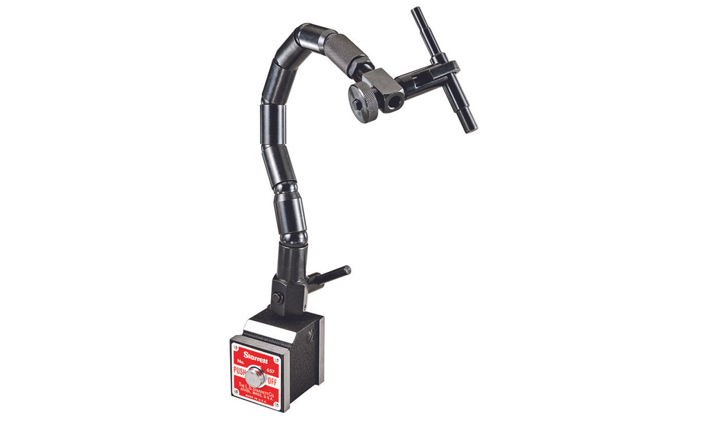 657T Starrett 657T Flex-O-Post Indicator Holder with Magnetic Base