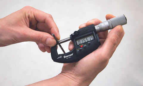 733.1XFL-1 Starrett Electronic Micrometer 0-1