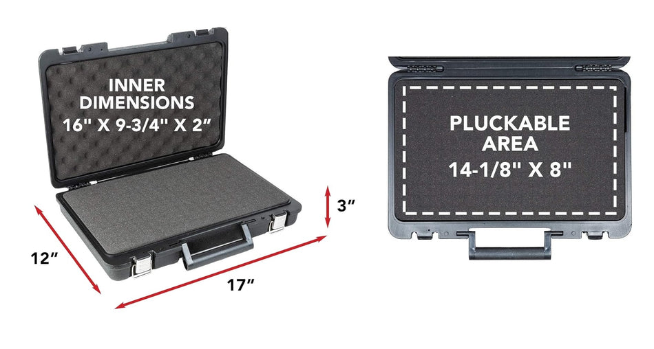 Universal Hard Carrying Case with Foam Inserts