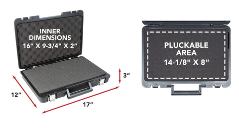 Universal Hard Carrying Case with Foam Inserts