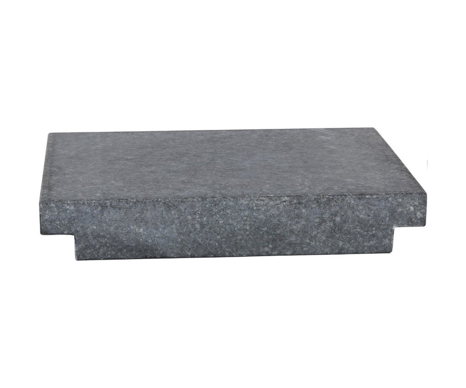 36x60x8 Granite Surface Plate, AA Grade, 2 Ledges