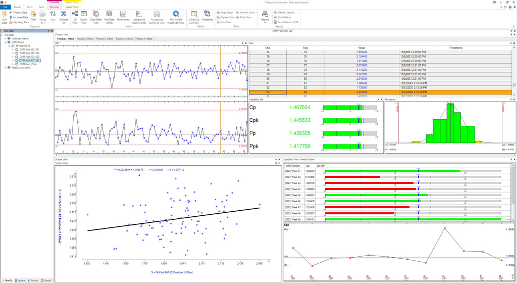 64AAB839 Mitutoyo MeasurLink SPC Process Analyzer PRO v10 MeasurLink SPC Software Mitutoyo   