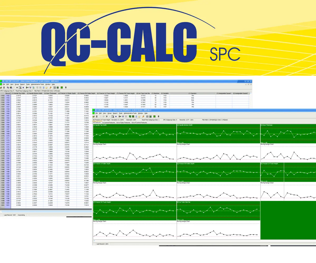 QC-CALC SPC Reporting Software QC-CALC SPC Software Prolink   