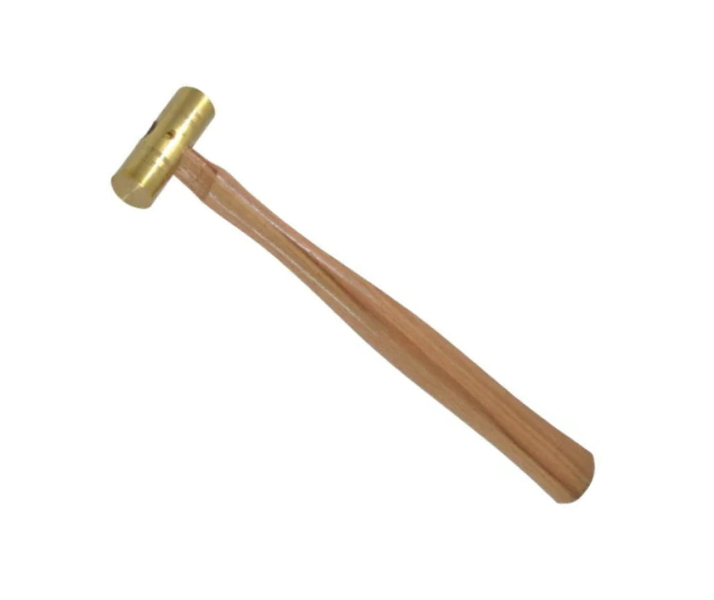 No-Mar Brass Head Hammer with Wood Handle - Various Sizes Hammers SPI 1