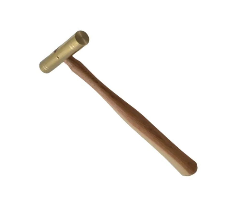 No-Mar Brass Head Hammer with Wood Handle - Various Sizes Hammers SPI 3/4