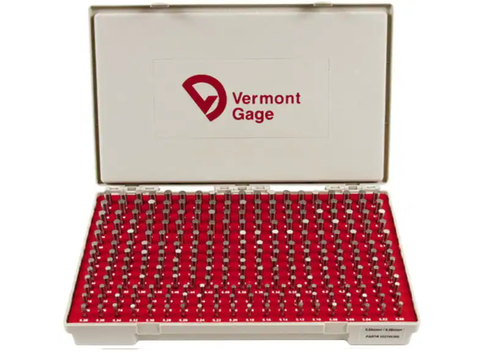 Vermont Steel Metric Gage Pin Set 5.01mm - 9.99mm Vermont Pin Gages Vermont   