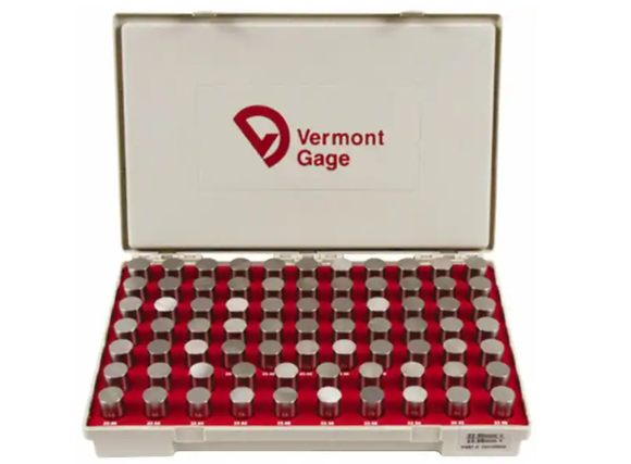 Vermont Steel Metric Gage Pin Set 22.50mm - 23.98mm Vermont Pin Gages Vermont   