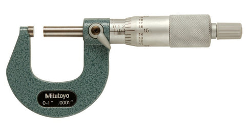 103-260 Mitutoyo Outside Micrometer 0-1