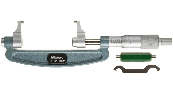 143-123 Mitutoyo Caliper Type Micrometer 2-3