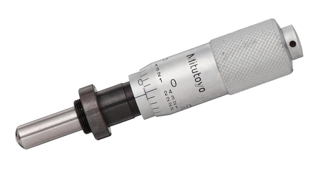 149-812 Mitutoyo Carbide Faced Micrometer Head Micrometer Head Mitutoyo   