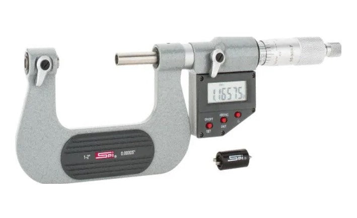 15-989-7 SPI Electronic Screw Thread Micrometer 1-2