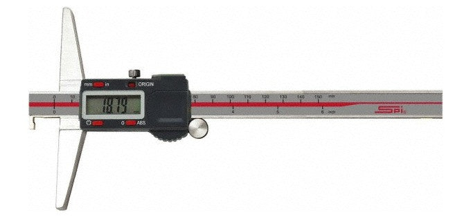 17-612-3 SPI Digital Depth Gage Single Hook, 8
