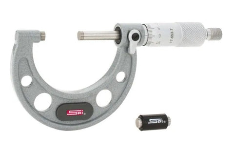 17-653-7 SPI Enamel Outside Micrometer 25-50mm w/Cert Standard Micrometers SPI   