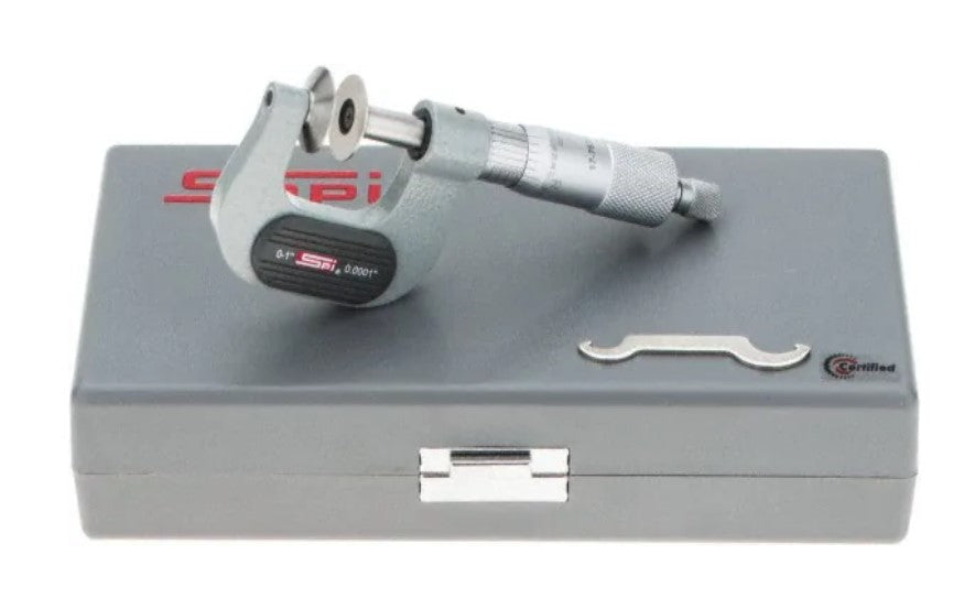 17-767-5 SPI Disc Micrometer 0-1" w/Cert Standard Disc Micrometers SPI   
