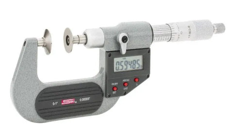 17-922-6 SPI Electronic Disc Micrometer 0-1