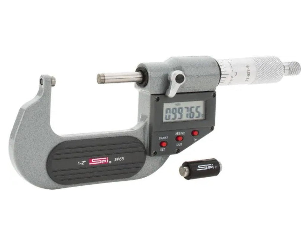 17-927-5 SPI Ball Anvil Micrometer 1-2