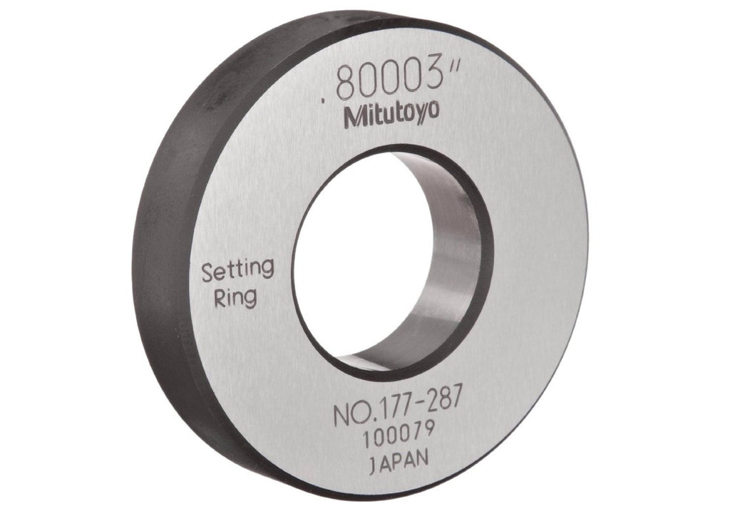 177-287 Mitutoyo Setting Ring .80