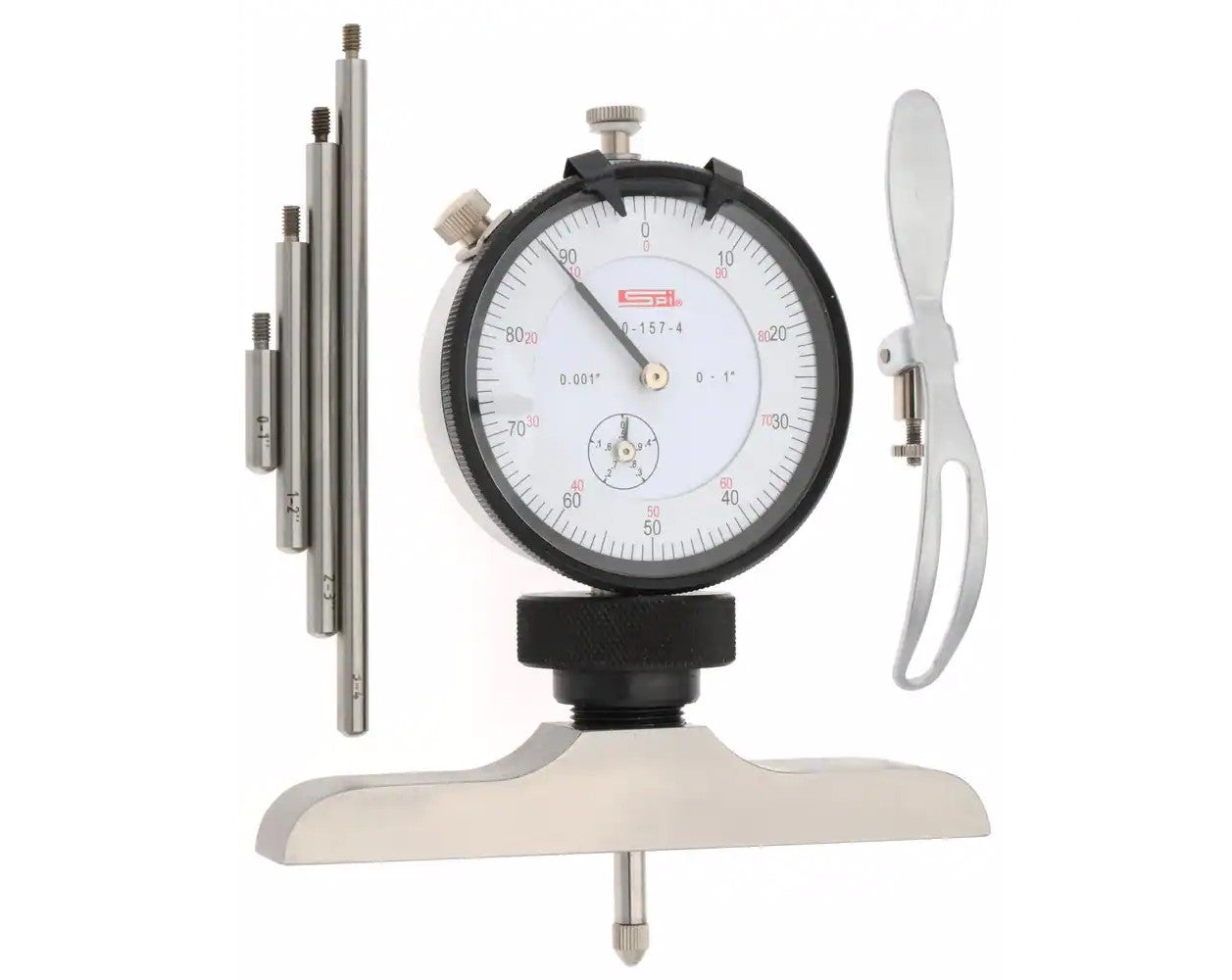 Rectangular Depth Scale Dial Depth Gages