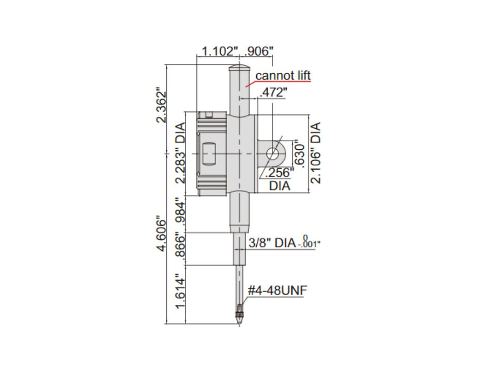 2104-25E Digital Indicator 1" Range - .0005" Res Digital Indicators Insize   