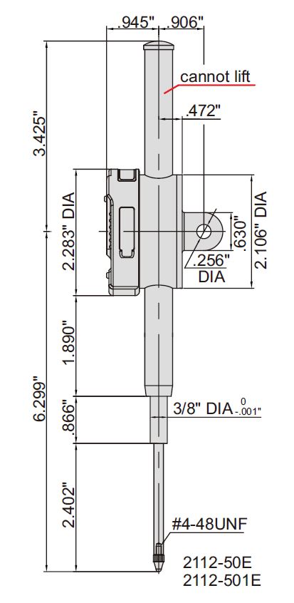 2112-50E INSIZE Electronic Indicator 2