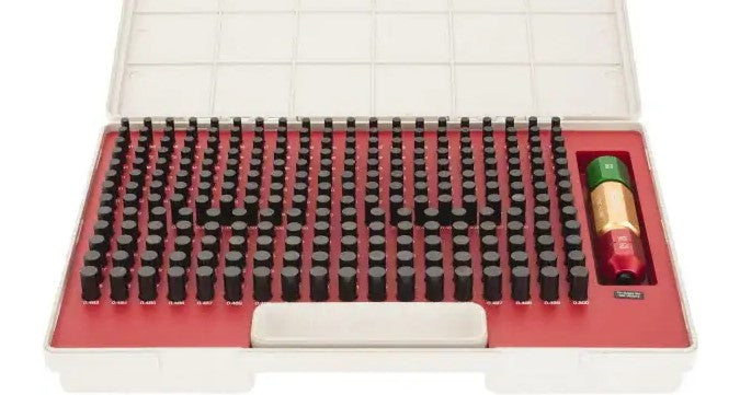 22-164-8 SPI Black Pin Gage Set .251 - .500 MINUS Black Pin Gage Set SPI   